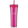 20 Oz. Fuchsia Boost Tumbler Cup